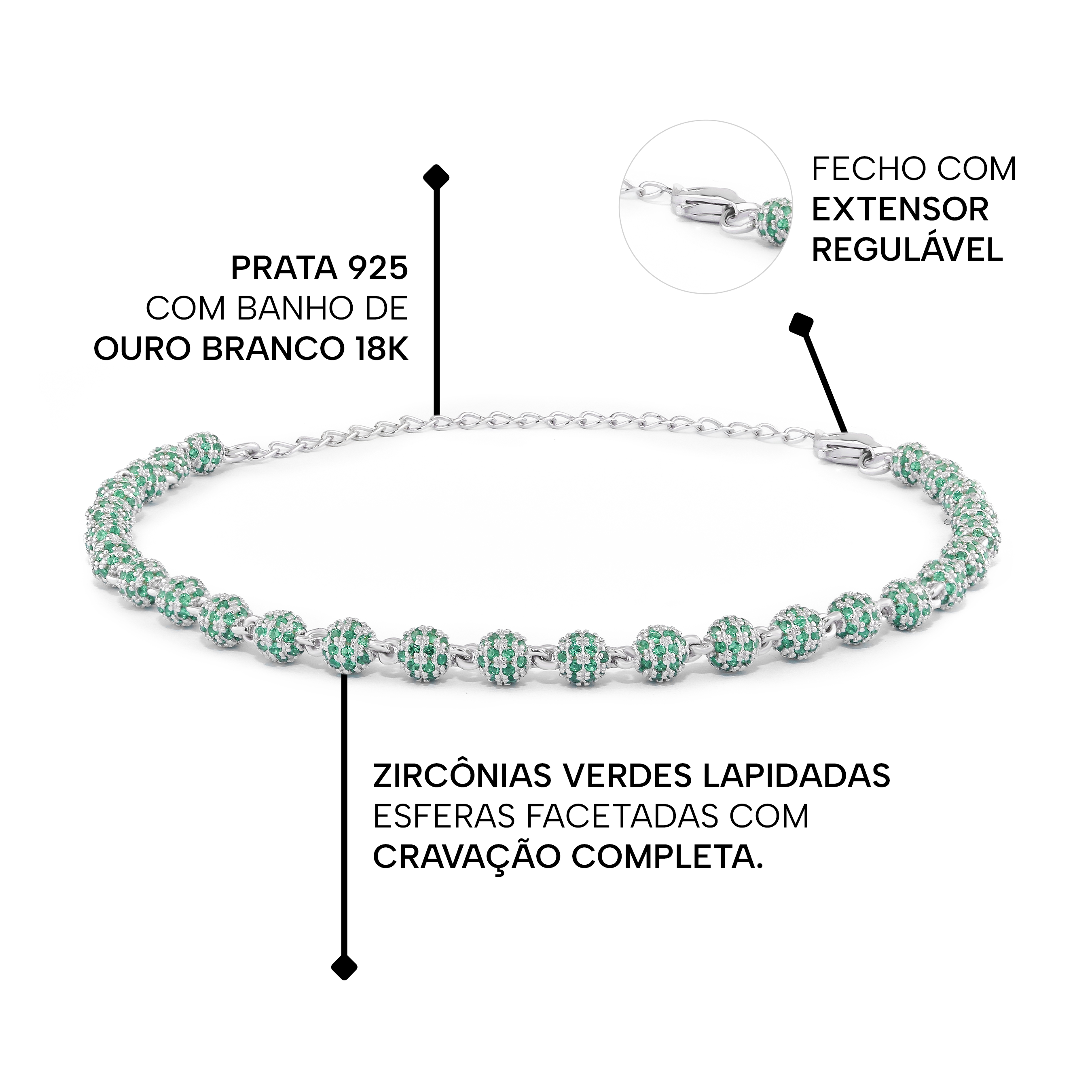 Pulseira Orbita Oliva